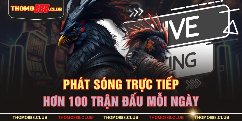 Phát sóng trực tiếp hơn 100 trận đấu mỗi ngày